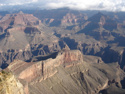 View over the Grand Canyon.