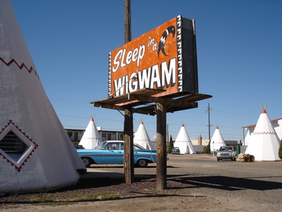 Wigwam Motel, Holbrook, Route 66 Arizona.
